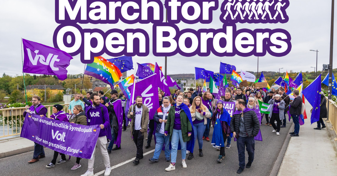 March for Open Borders 🇪🇺